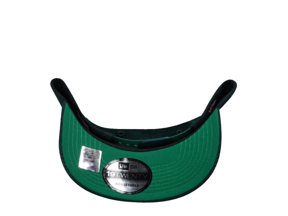 New Era Hartford Whalers 10th Anniversary Dark Green Corduroy Edition 19Twenty Snapback Gorra