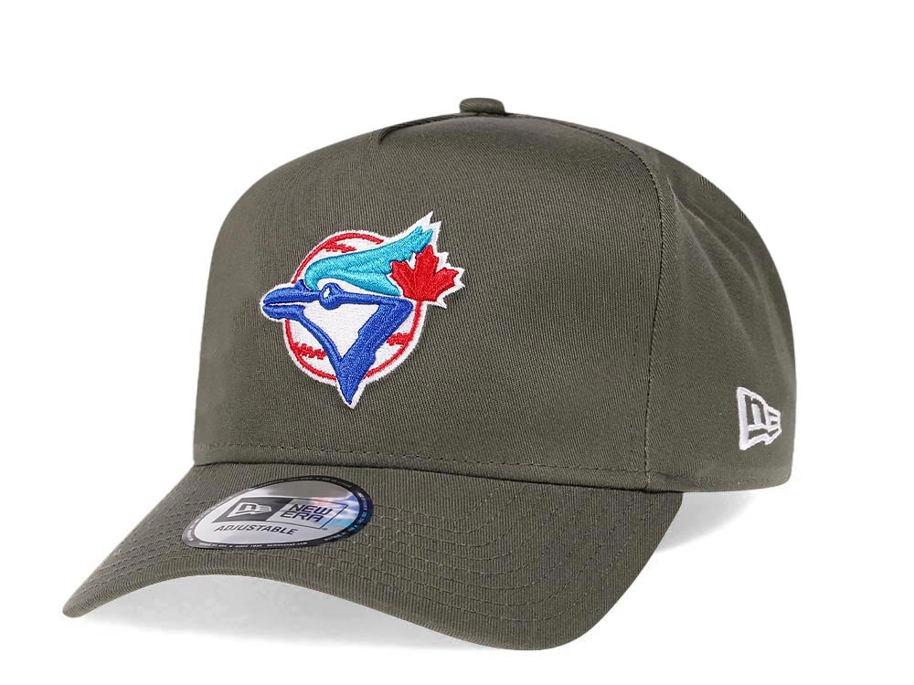 New Era Toronto Blue Jays Olive Edition 9Forty A Frame Snapback Gorra