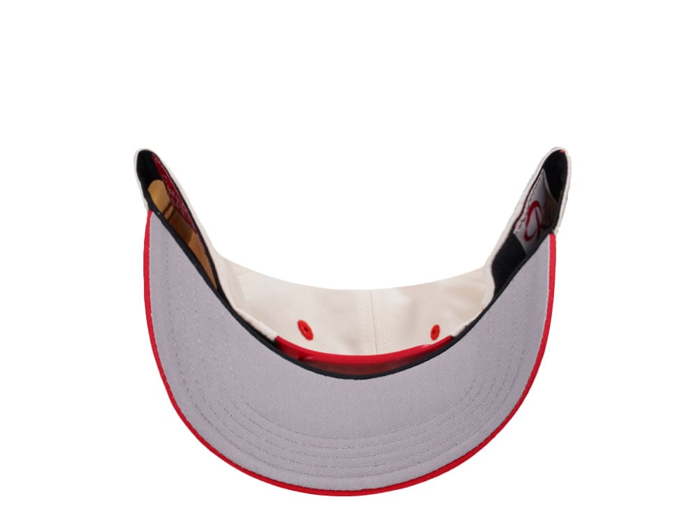 American Needle Rainier Roscoe Football Ivory Snapback Gorra