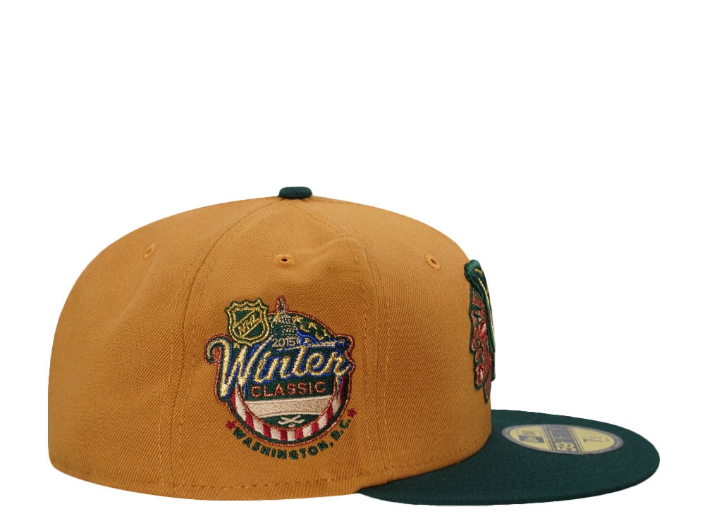 New Era Chicago Blackhawks Winter Classic 2015 Panama Two Tone Edition 59Fifty Fitted Gorra