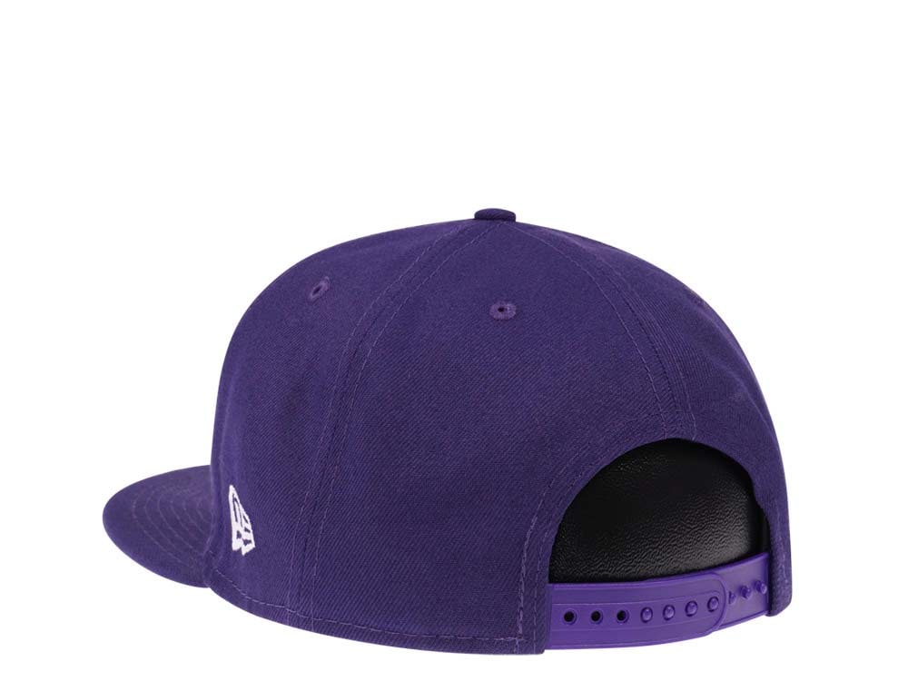 New Era Minnesota Vikings Purple Prime Edition 9Fifty Snapback Gorra