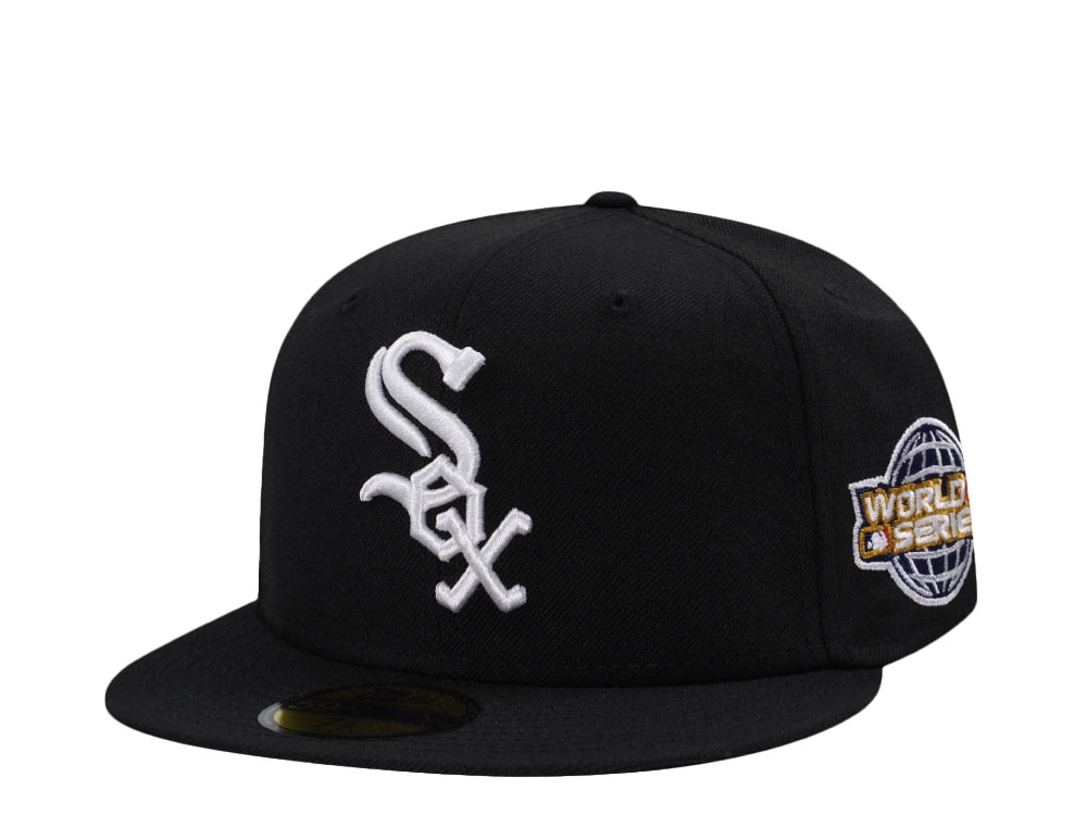 New Era Chicago White Sox World Series 2005 Wool Black Prime Edition 59Fifty Fitted Gorra