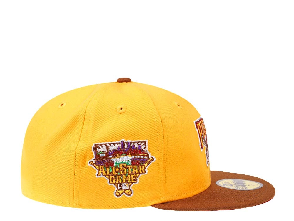 New Era Pittsburgh Pirates All Star Game 2006 Bourbon Two Tone Edition 59Fifty Fitted Gorra