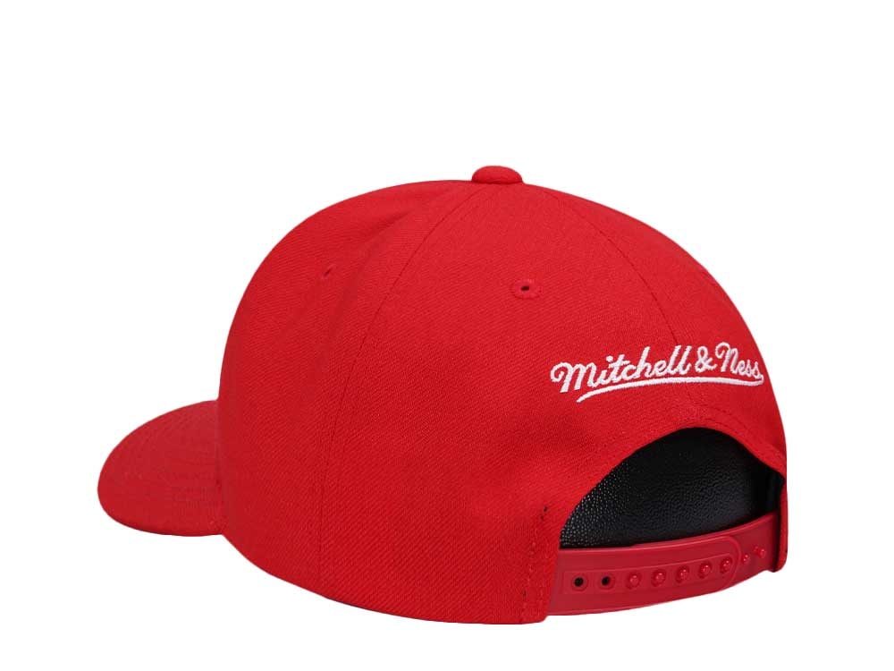 Mitchell & Ness New Jersey Devils Team Ground 2.0 Pro Red Snapback Gorra