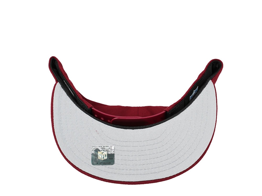 New Era Philadelphia Eagles Red Throwback Edition 9Fifty Snapback Gorra