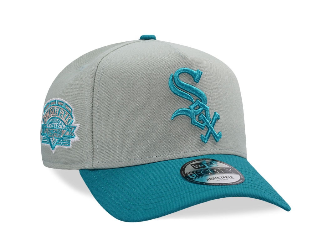 New Era Chicago White Sox Comiskey Park Everest Green Two Tone Edition 9Forty A Frame Snapback Gorra