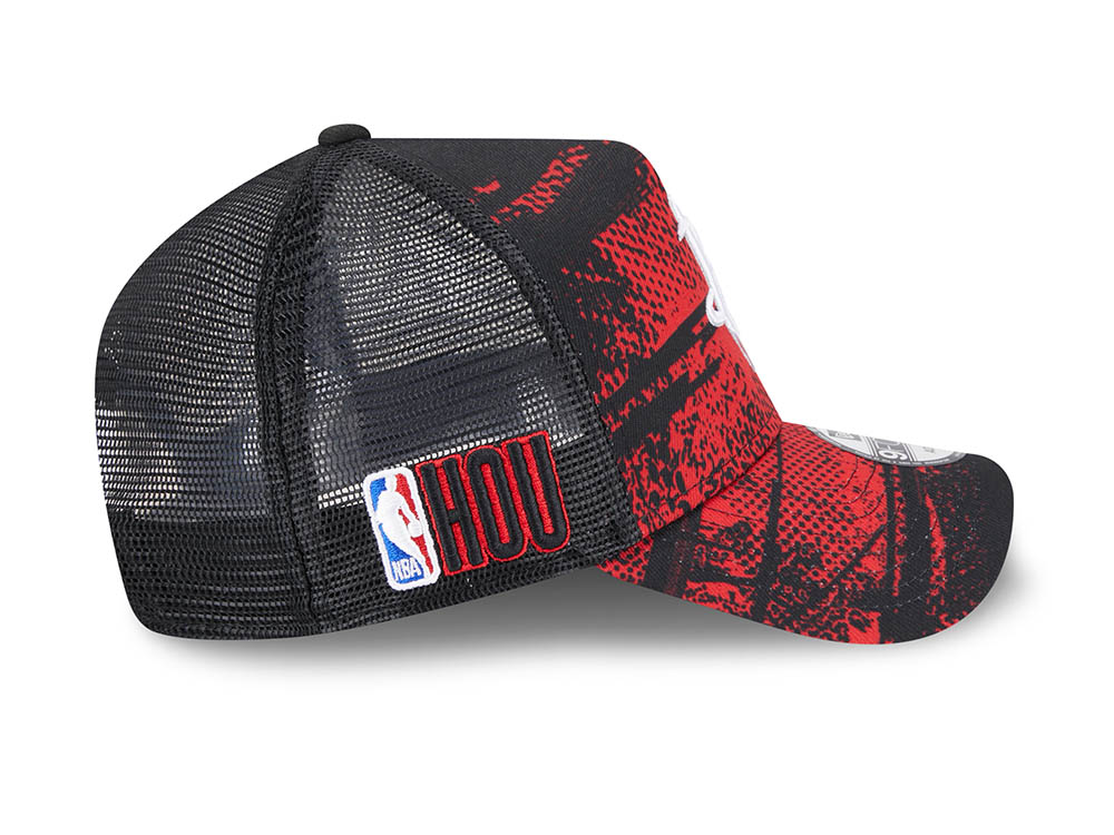 New Era Houston Rockets NBA Tip Off 2024 Trucker 9Forty A Frame Snapback Gorra