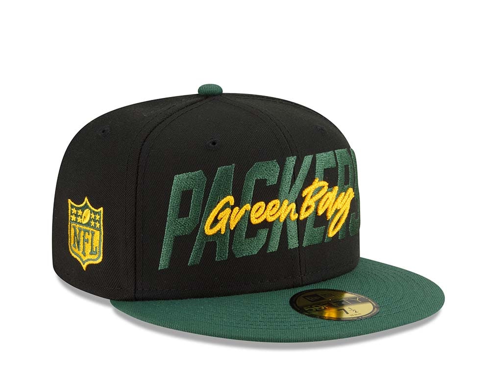 New Era Green Bay Packers NFL Draft 22 59Fifty Fitted Gorra