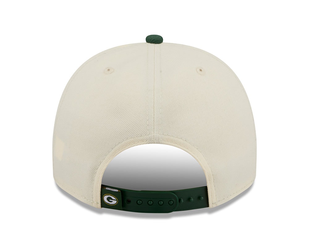 New Era Green Bay Packers Classic Logo Two Tone Edition 9Fifty A Frame Snapback Gorra