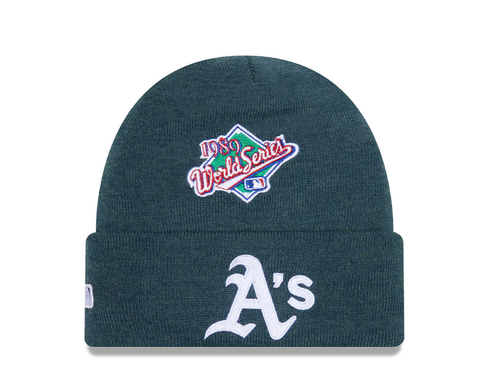 New Era Oakland Athletics Balaclava Green Gorro