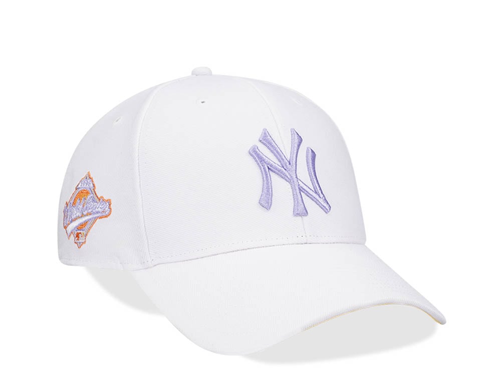 47Brand New York Yankees World Series 1995 White Sure Shot MVP Snapback Gorra