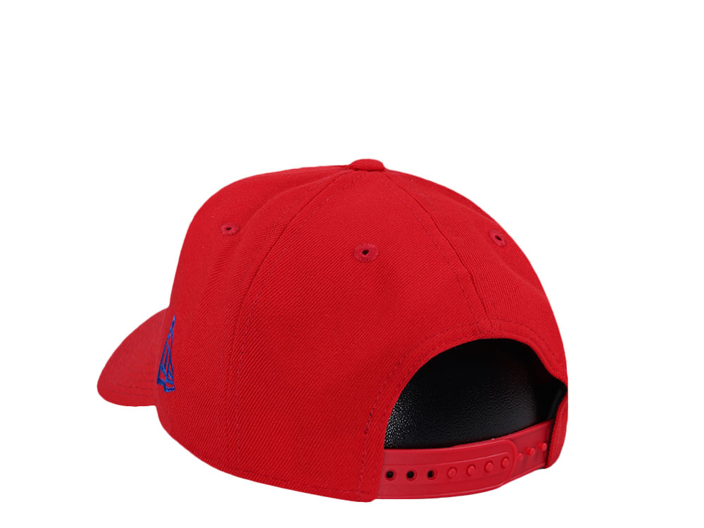 New Era New England Patriots City Originals Red 9Forty A Frame Snapback Gorra