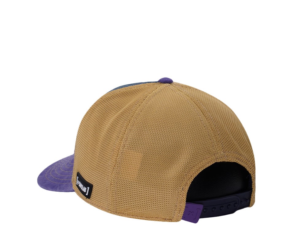 Capslab Tom and Jerry Distressed Navy Trucker Snapback Gorra
