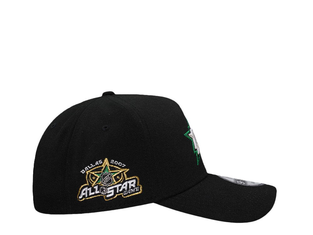 New Era Dallas Stars All Star Game 2007 Black Edition  9Forty A Frame Snapback Gorra