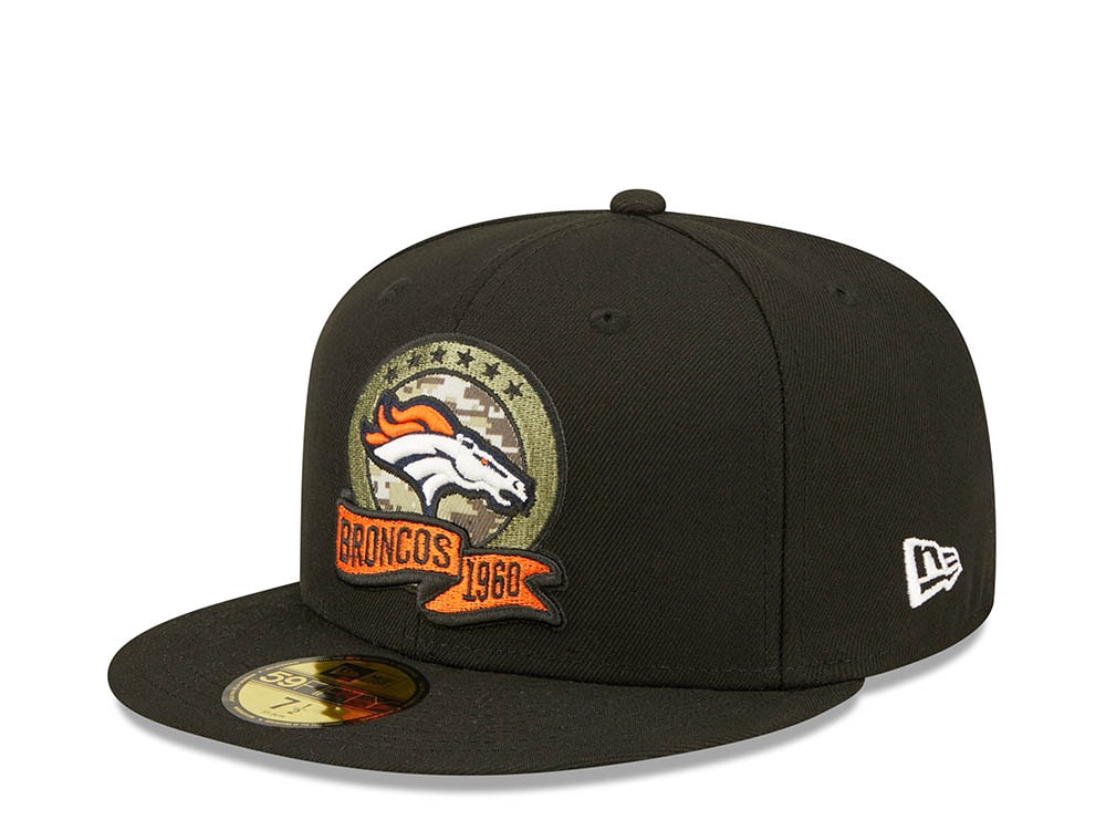 New Era Denver Broncos Salute to Service 2022 Fitted 59Fifty Gorra