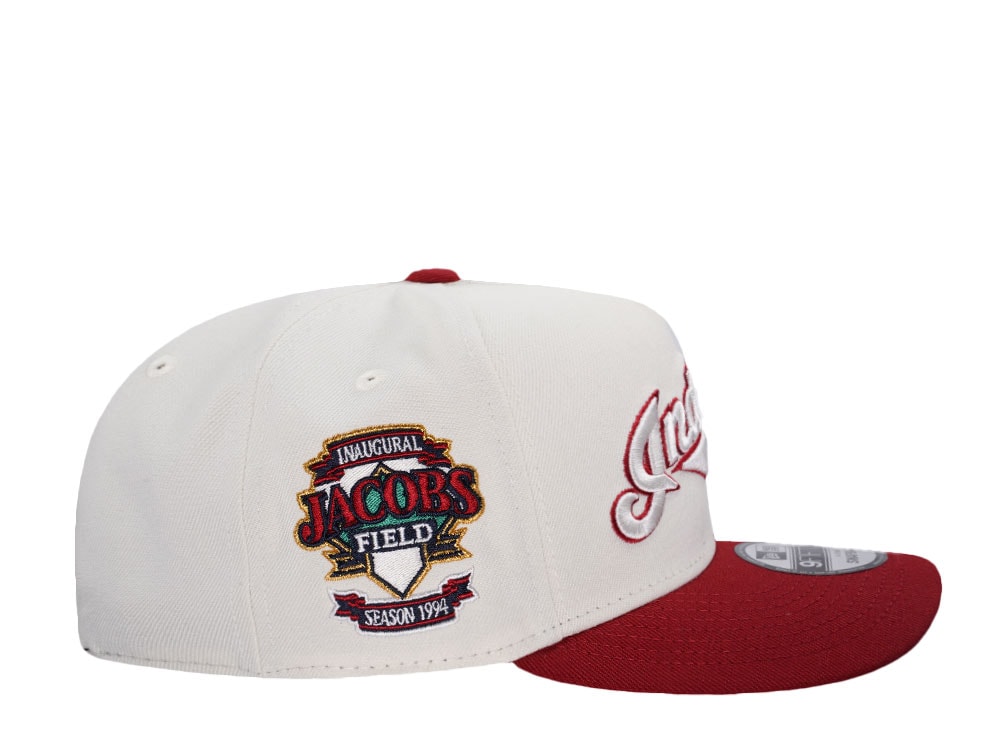 New Era Cleveland Indians Inaugural Season 1994 Chrome Two Tone Edition A Frame 9Fifty Snapback Gorra