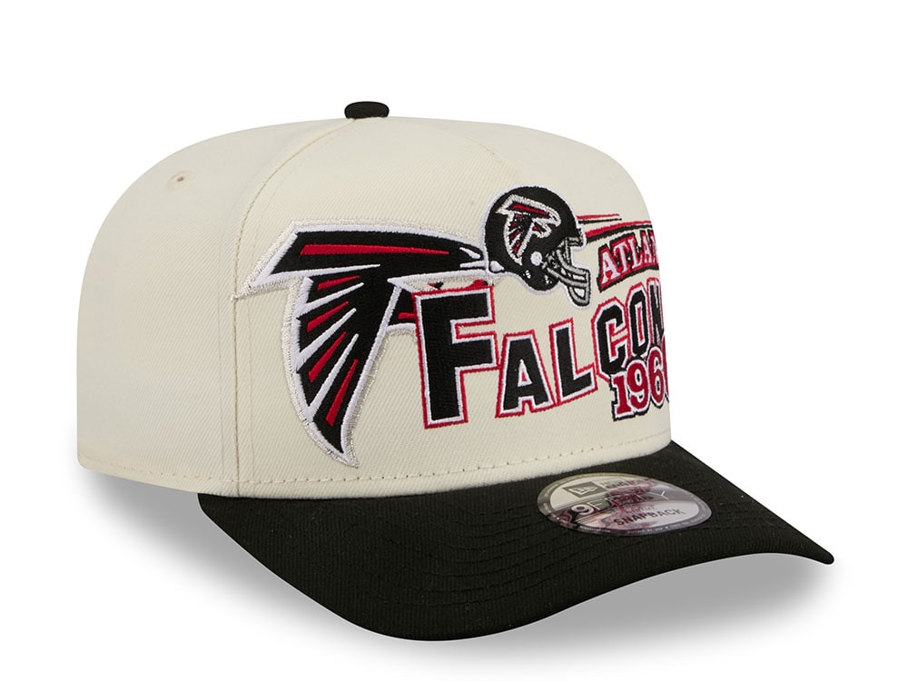 New Era Atlanta Falcons 1966 Classic Chrome Edition 9Fifty A Frame Snapback Gorra