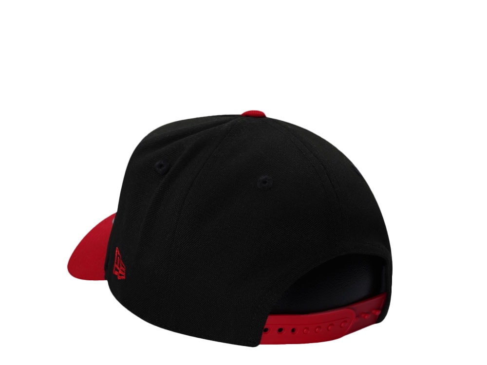 New Era Chicago Bulls Back 2 Back World Champions Black Two Tone Edition 9Fifty A Frame Snapback Gorra
