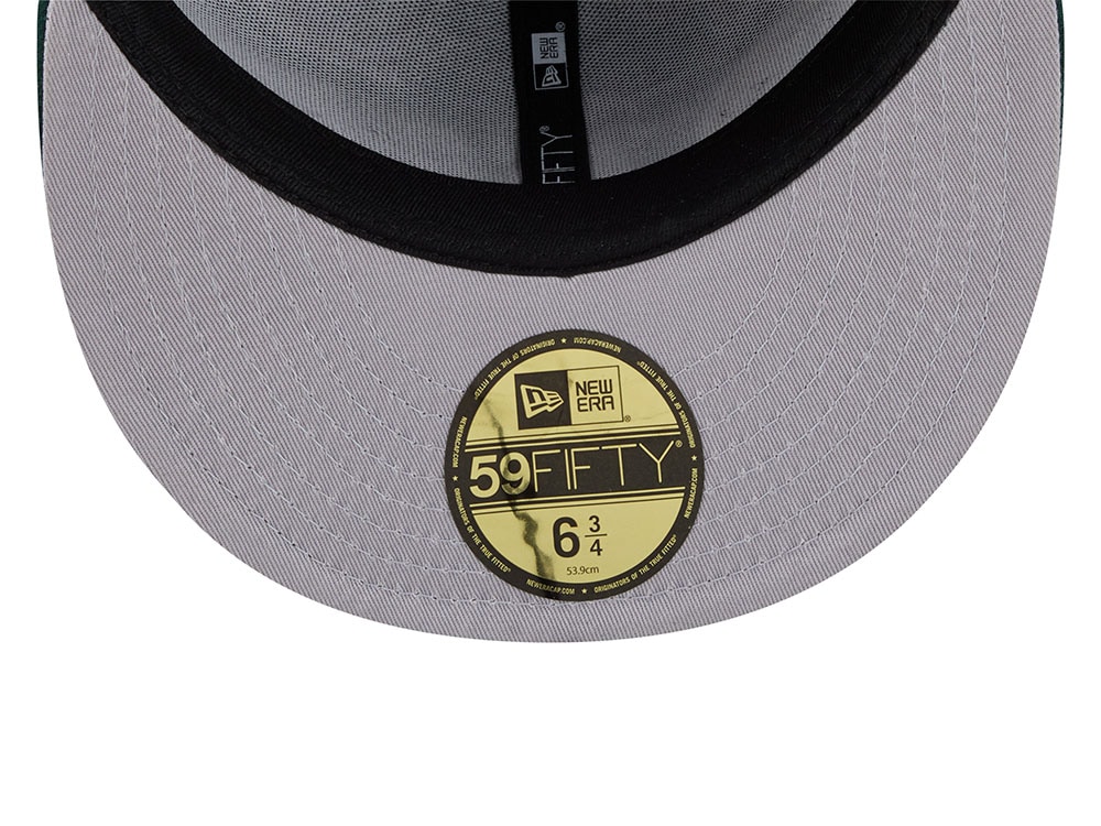 New Era Oakland Athletics All Over Green Edition 59Fifty Fitted Gorra