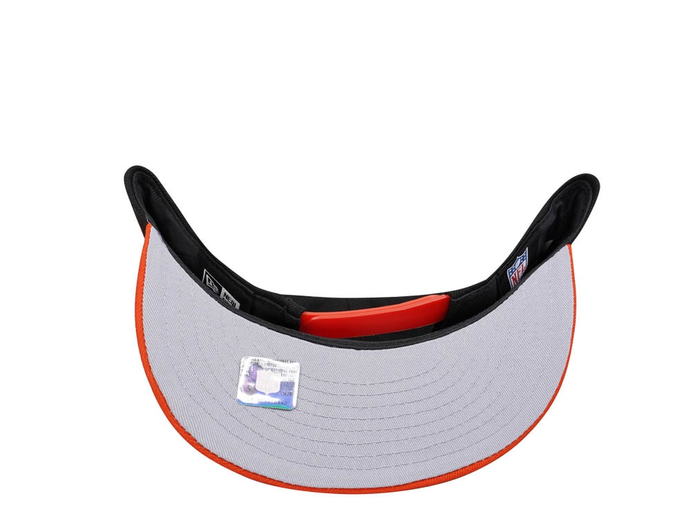 New Era Cincinnati Bengals Black and Orange Two Tone Edition 9Fifty Snapback Gorra