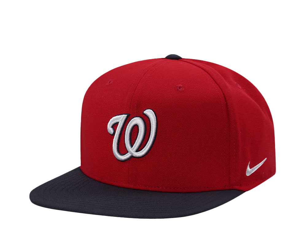 Nike Washington Nationals Dri-Fit Pro Red Two Tone Edition Snapback Gorra