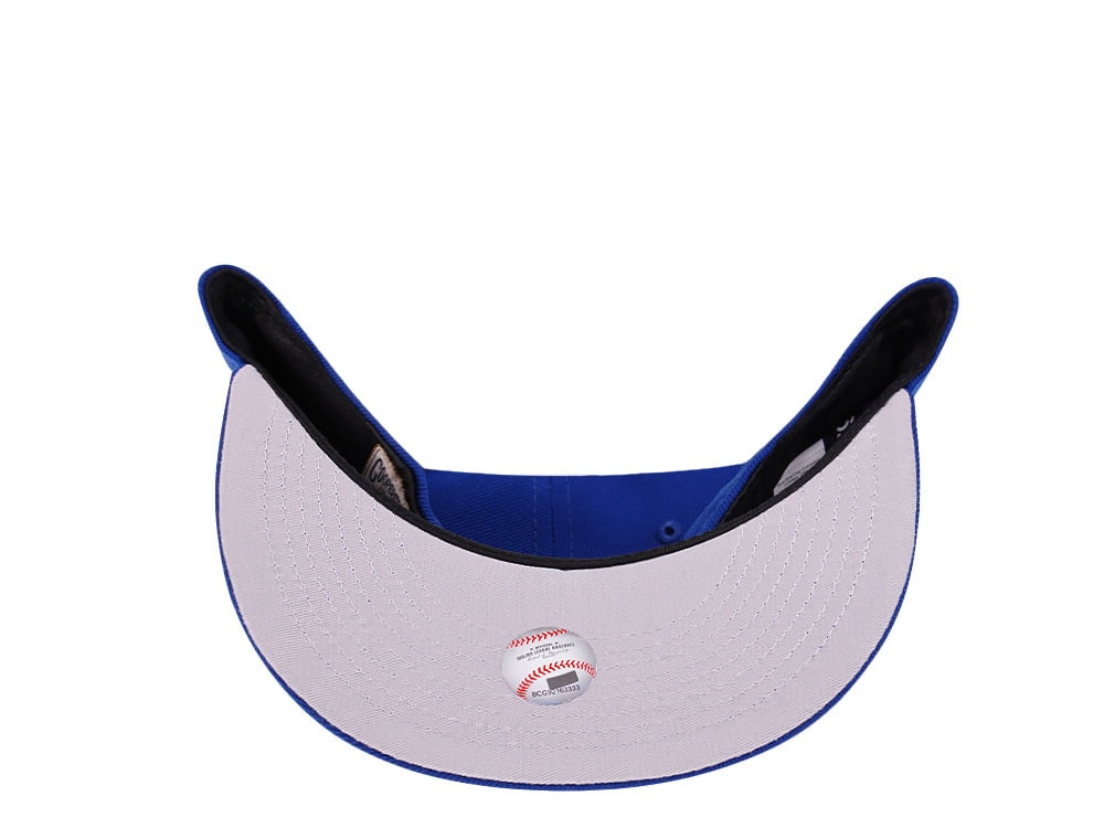 New Era New York Knicks Blue Duallogo Edition 59Fifty Fitted Gorra