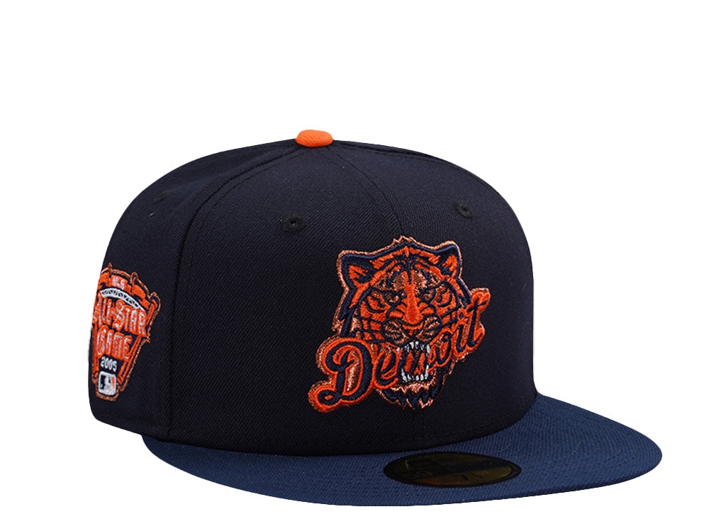 New Era Detroit Tigers All Star Game 2005 Ocean Blue Prime Edition 59Fifty Fitted Gorra