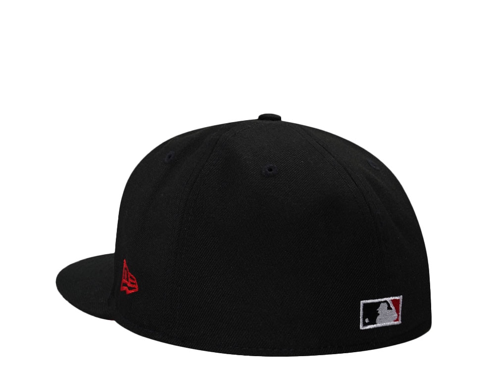 New Era Chicago White Sox Comiskey Park 75 Years Black and Red Edition 59Fifty Fitted Gorra