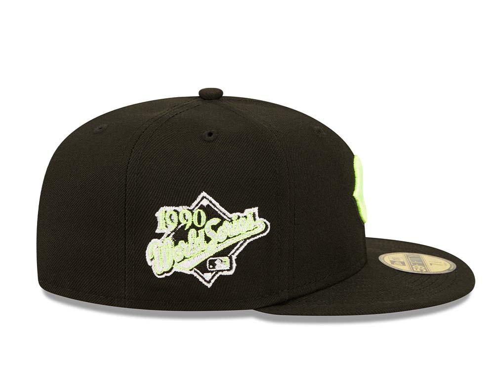 New Era Cincinnati Reds World Series 1990 Black Summerpop Edition 59Fifty Fitted Gorra