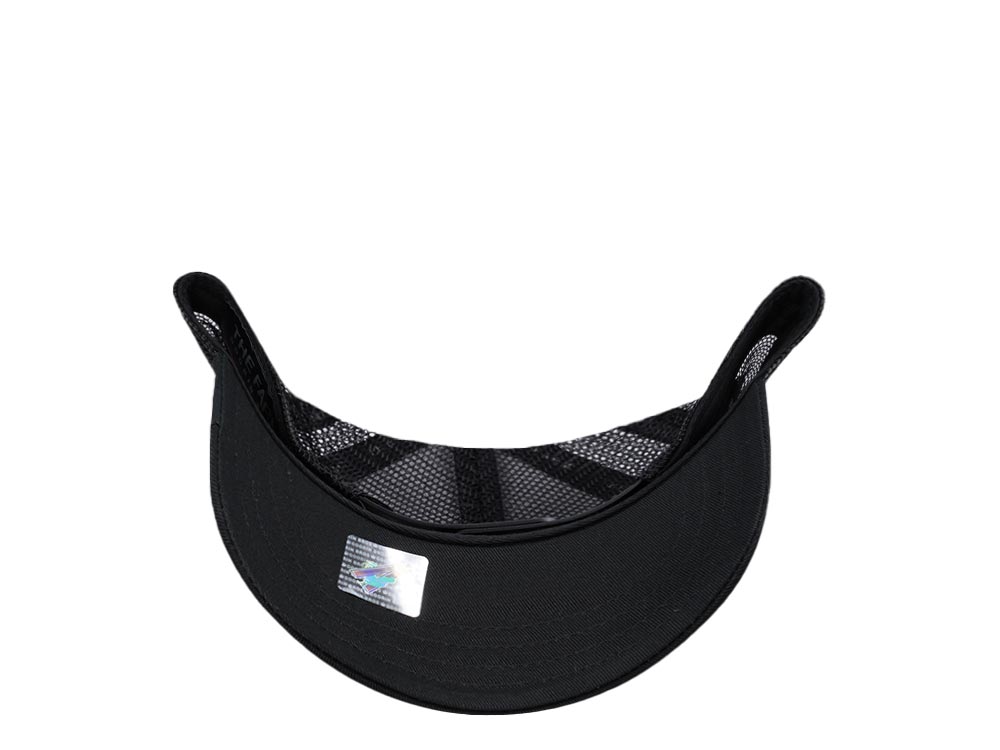 Goorin Bros The Cash Cow Black White Trucker Snapback Gorra