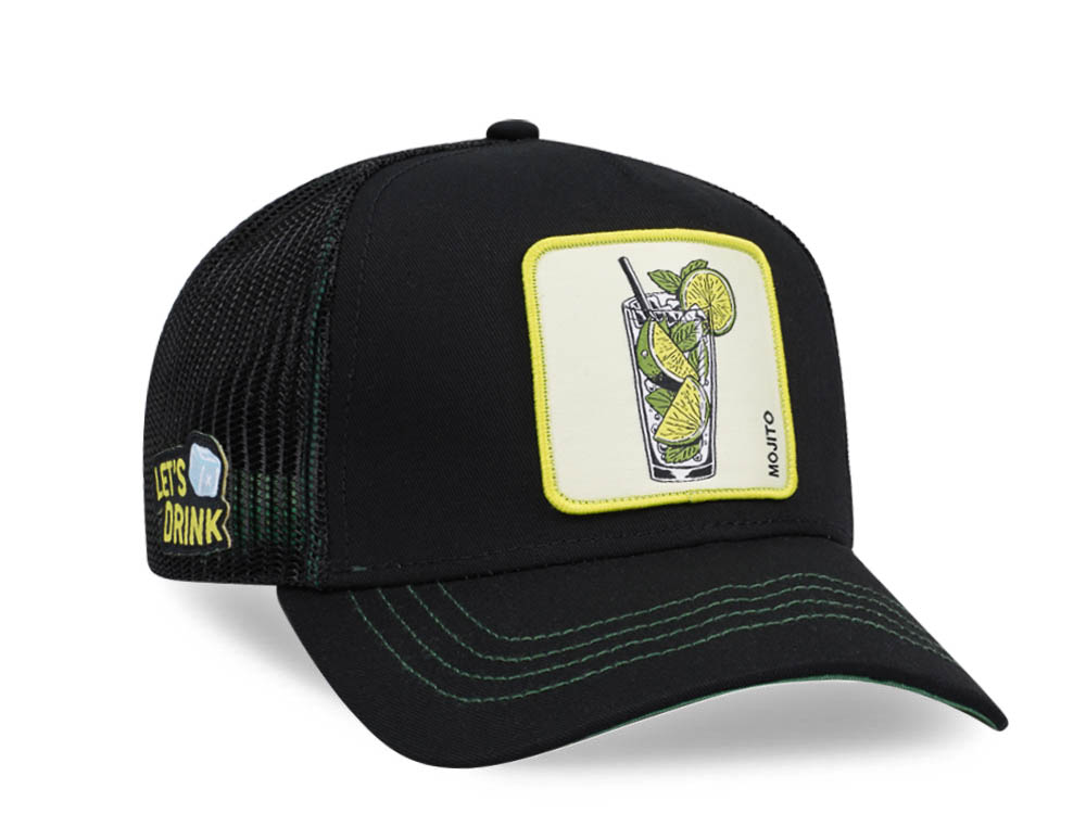 Capslab Cocktails Mojito Black Trucker Snapback Gorra