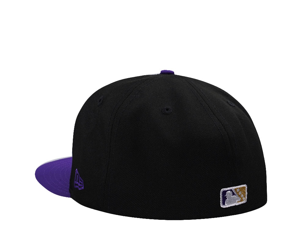 New Era Lynchburg Hill Cats Carolina League Black Prime Edition 59Fifty Fitted Gorra