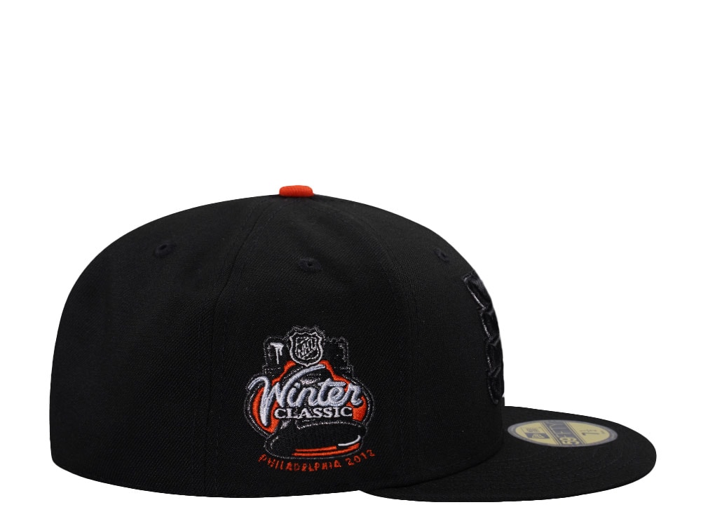 New Era Philadelphia Flyers Winter Classic 2012 Black Prime Edition 59Fifty Fitted Gorra