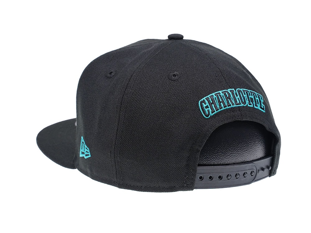 New Era Charlotte Hornets Detail Stitch 9Fifty Snapback Gorra