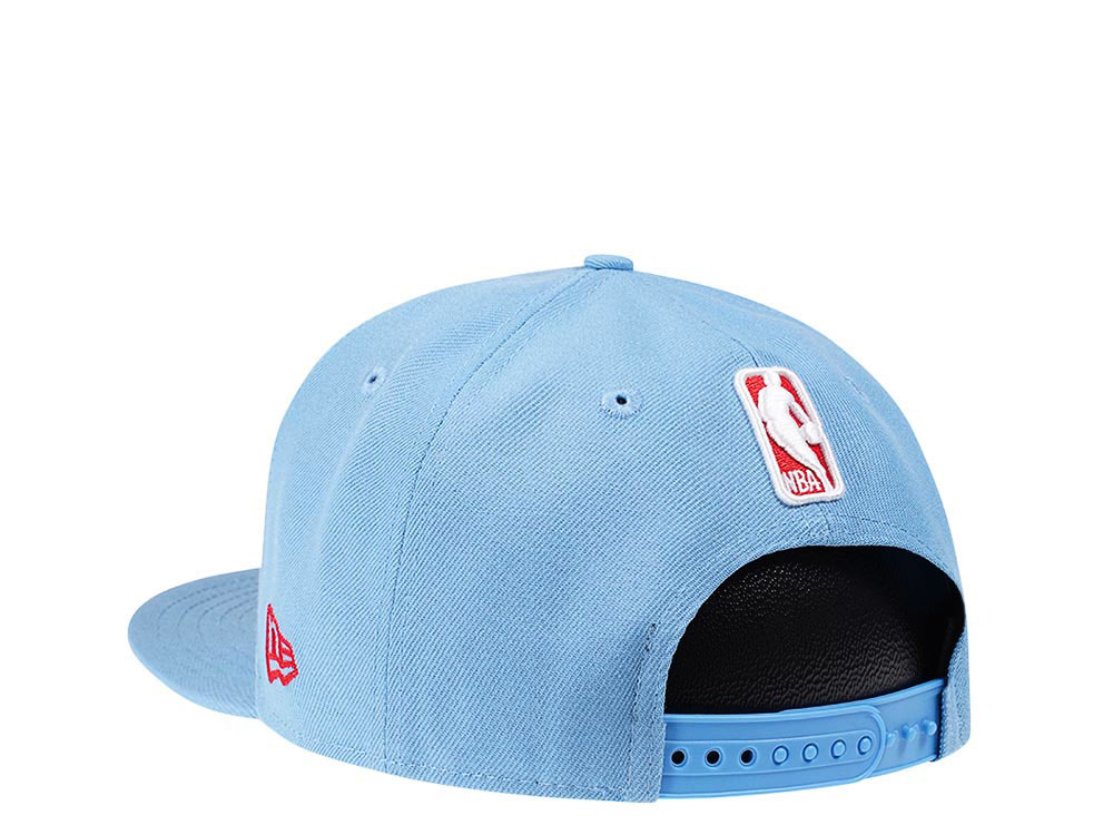 New Era Sacramento Kings Sky Blue Edition 9Fifty Snapback Gorra