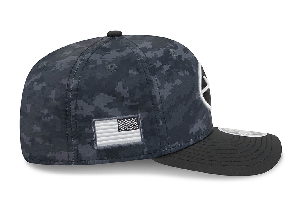 New Era New York Jets NFL Salute to Service 2026 Digi Camo Black 9Seventy Stretch Snapback Gorra