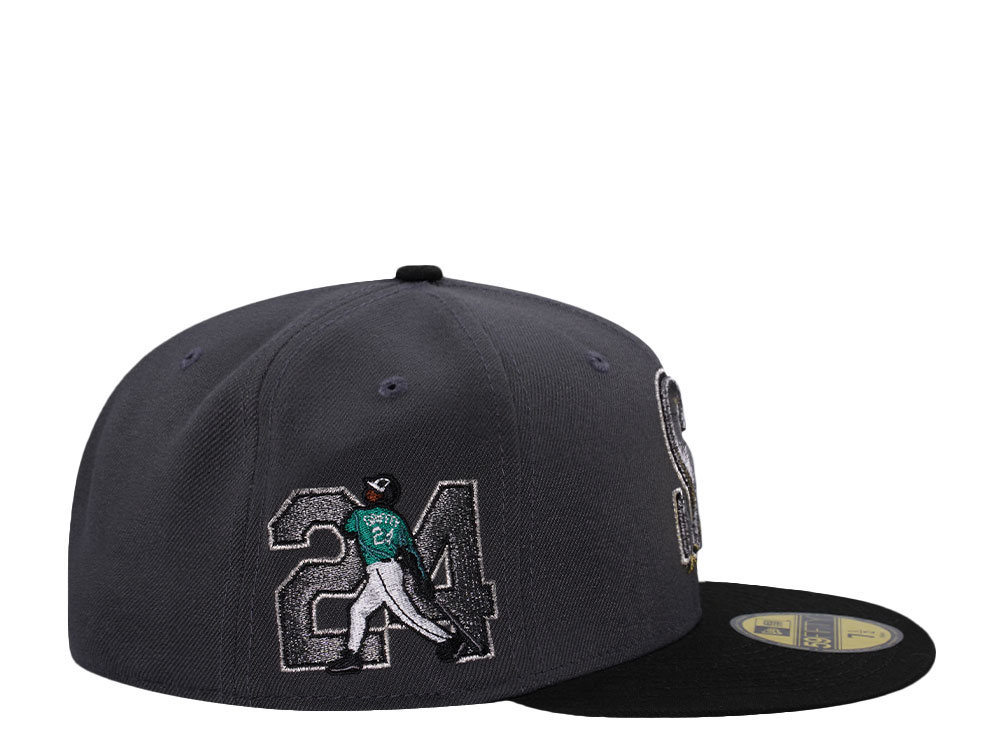 New Era Seattle Mariners Griffey Jr. Graphite Two Tone Edition 59Fifty Fitted Gorra