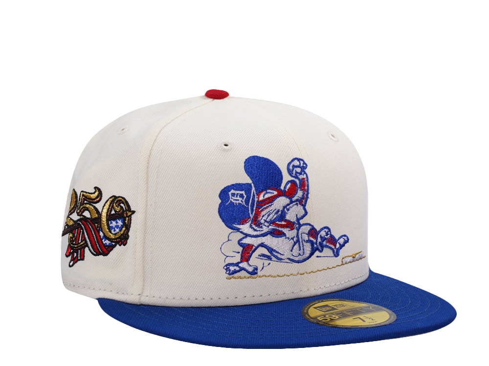 New Era Detroit Tigers 250th Anniversary Chrome Two Tone Edition 59Fifty Fitted Gorra