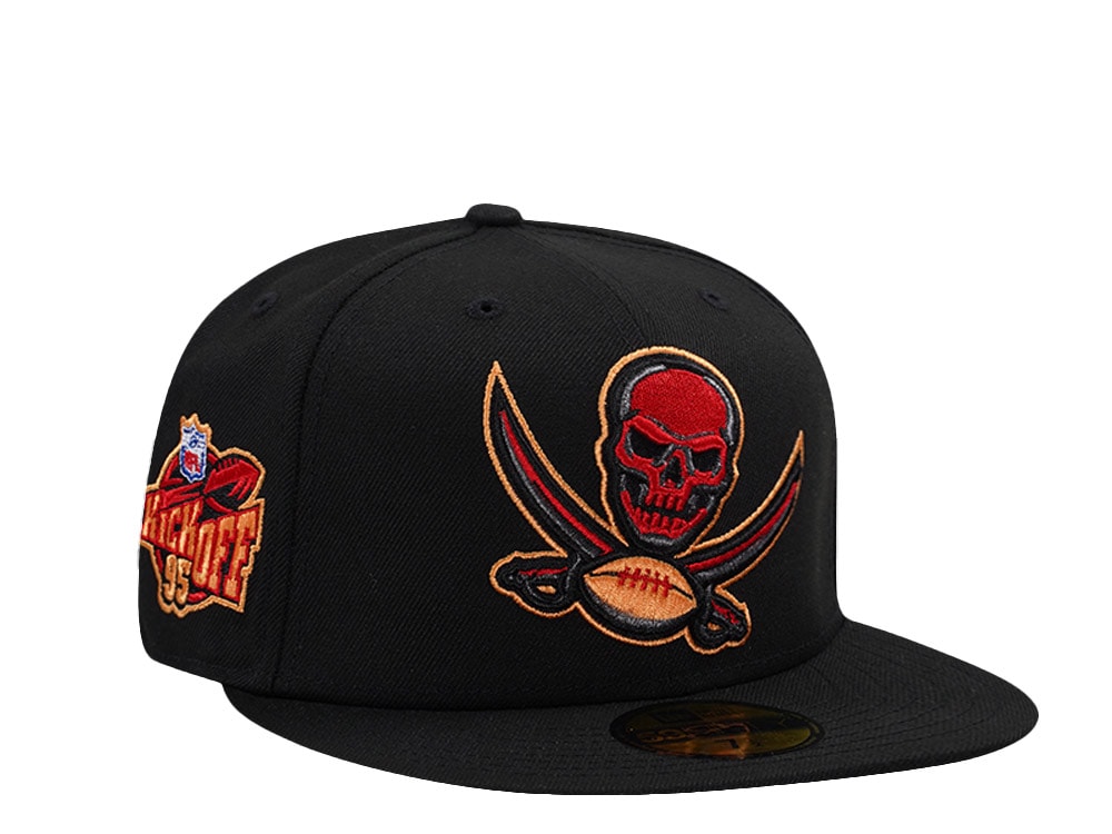 New Era Tampa Bay Buccaneers Kickoff Season 1995 Black Prime Edition 59Fifty Fitted Gorra