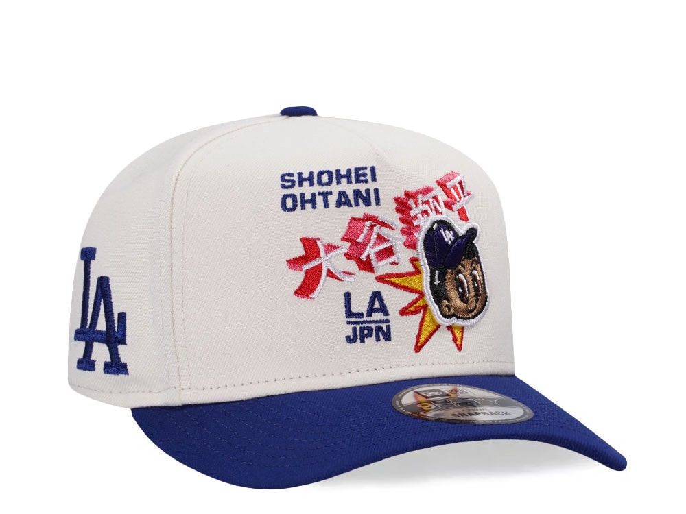 New Era Los Angeles Dodgers Othani Chrome Two Tone Edition 9Fifty A Frame Snapback Gorra
