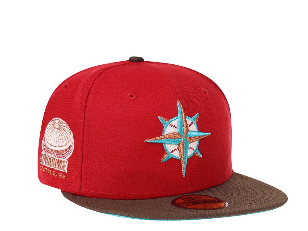 New Era Seattle Mariners Kingdome Copper Two Tone Edition 59Fifty Fitted Gorra