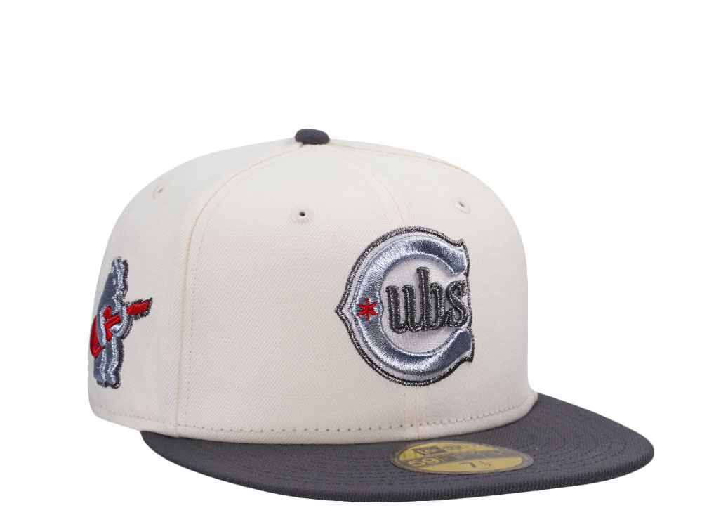 New Era Chicago Cubs Sweet Home Chrome Two Tone Edition 59Fifty Fitted Gorra