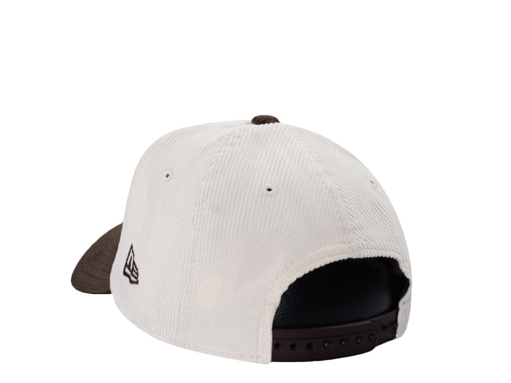 New Era Houston Astros Chrome Corduroy Prime Edition 9Forty A Frame Snapback Gorra