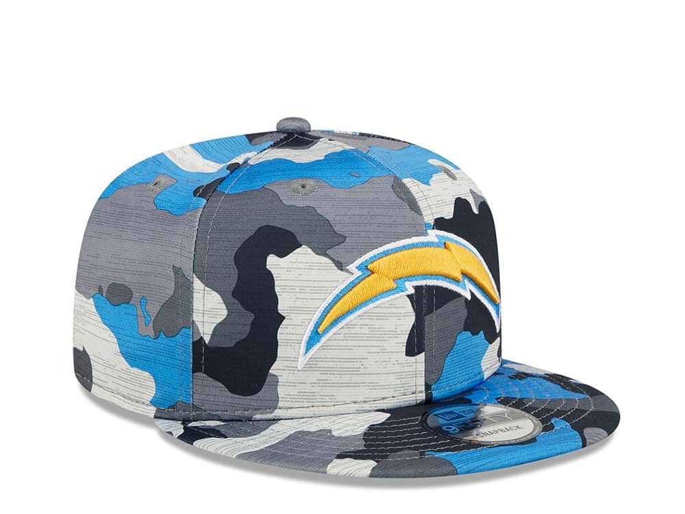 New Era Los Angeles Chargers NFL Training Camp 22 Camo 9Fifty Snapback Gorra