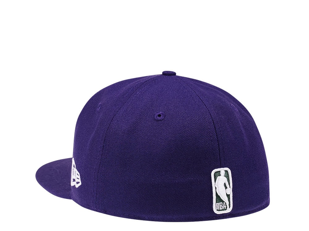 New Era Milwaukee Bucks Purple Prime Edition 59Fifty Fitted Gorra