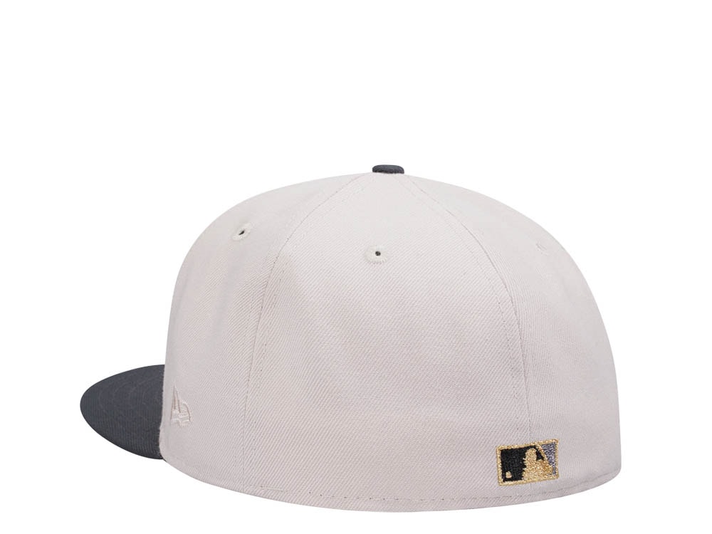 New Era Seattle Mariners 20th Anniversary Stone Gold Two Tone Edition 59Fifty Fitted Gorra