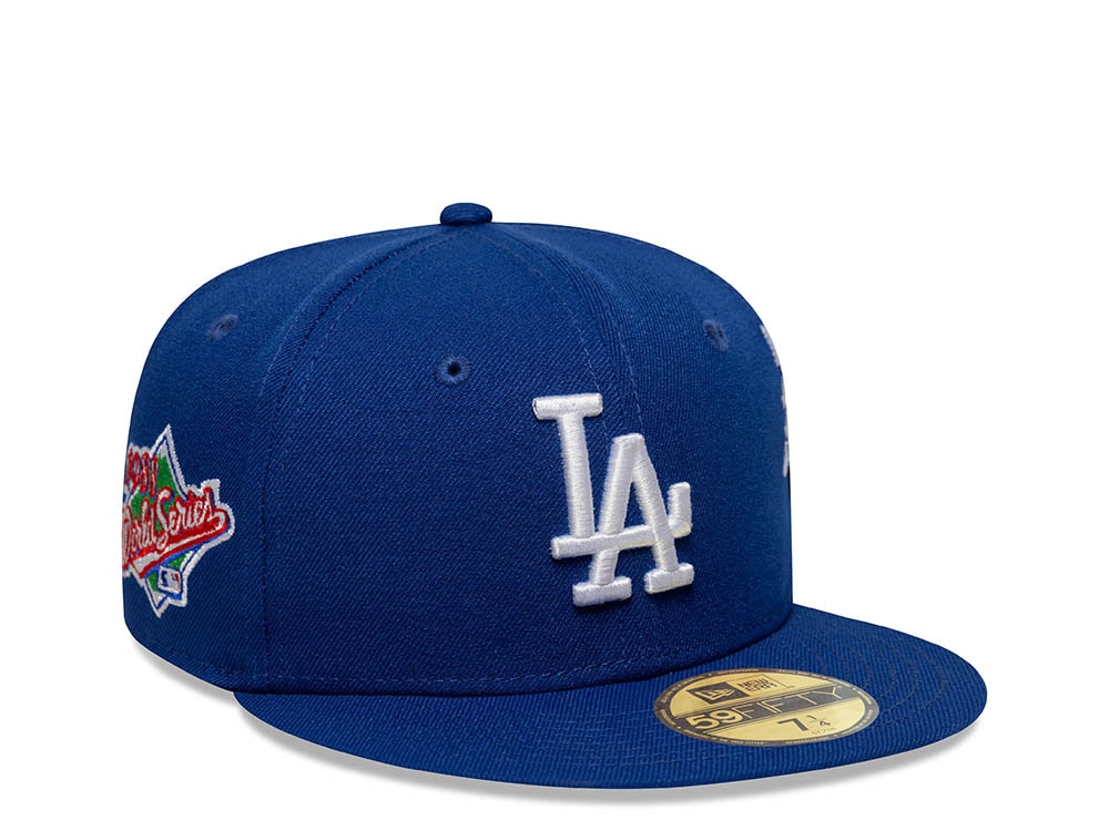 New Era Los Angeles Dodgers World Series 1988 Multi Kanji Blue Prime Edition 59Fifty Fitted Gorra