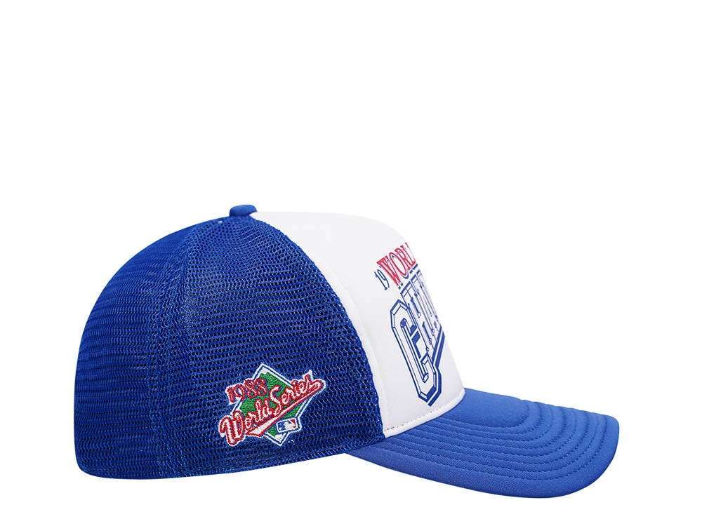 47Brand Los Angeles Dodgers BCPTN World Series Royal Foam Champ Offside Trucker Snapback Gorra