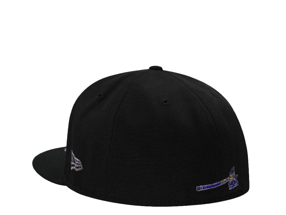New Era Atlanta Braves 30th Anniversary Tomahawk Black Edition 59Fifty Fitted Gorra
