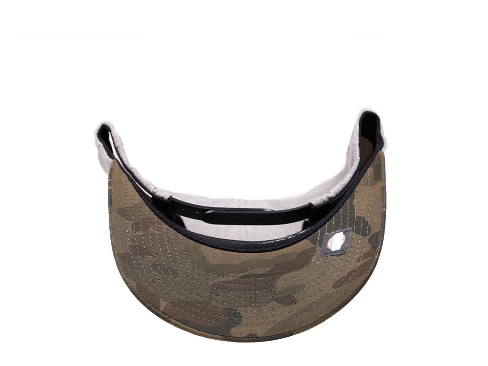Mitchell & Ness Los Angeles Clippers Heather and Camo 110 Flex Snapback Gorra